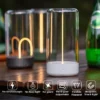 Abajur Luz Magnética Portátil USB Com Fio Quântico