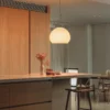 Lustre Designer Espanhol Tecido Branco Malha Casulo | Entrega em Todo Brasil