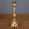 kf-Seeb0e18a2c42445ea22d84326d82ca54G Castiçal Europeu Prata ou Dourada 17 cm Altura