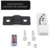 Luz Solar Iluminação Pública Poste Rua Led 100w Com Sensor Controle