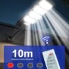Poste Iluminação Pública Energia Solar 6000000 Lúmens Ultra brilhante