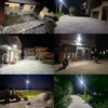 kf-S353df6f9659b4efc8bc8e169109a3fcbj Poste Iluminação Pública 16000 Lúmens Luz Solar 720 LED