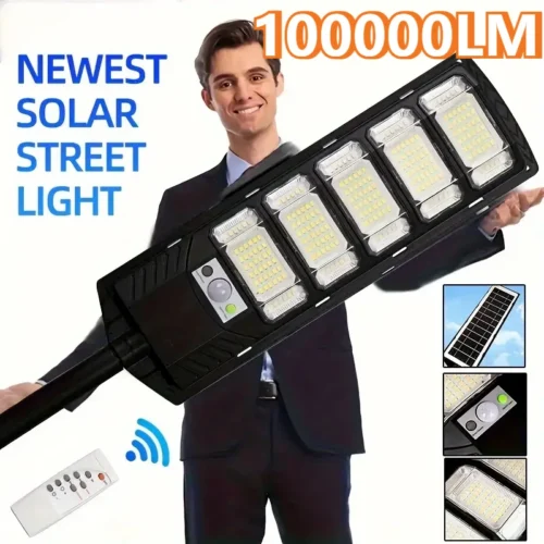 Poste Com 100000 Lúmens Iluminação Pública