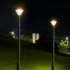 kf-H980ac6a2ad694578bb7572602f967a82G Poste Para Jardins Estilo Europeu Retrô À Prova D'Água
