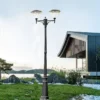 kf-S257814fd794f43009caeefa996888c7dF Poste Para Jardins Estilo Europeu Retrô À Prova D'Água