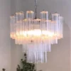 Lustre Vidro Textura Vintage Réplica Designer Italiano | Miresa | loja-de-luminárias-São-Paulo Lustre Vidro Textura Vintage Réplica Designer Italiano, uma opção de lustre de vidro vintage textura réplica, vendida pela Miresa, loja-de-luminárias-São-Paulo.