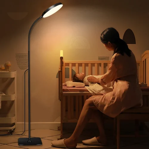 Luminária Mesa Leitura Pescoço Ganso Flexível