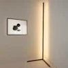 Luminária Barra Alumínio LED RGB Regulável Miresa Luminária Tubular Régua Alumínio Preto