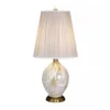 Abajur de cerâmica tradicional chinês (Abajur Tradicional Cerâmica Chinês Fundo Branco), disponível na Miresa, loja-de-luminárias-São-Paulo.