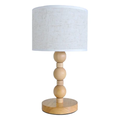 Abajur Design Coreano Vintage Madeira