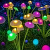 Luminária Jardim Medusa Luz Solar 6 Leds