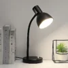 Luminária De Mesa Preta Para Leitura LED 12W Marca Miresa Luminária De Mesa Para Leitura LED 12W