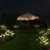 Luminária Jardim Medusa Luz Solar 6 Leds