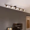 Spot Moderno De LED e Alumínio Com Detalhe em Madeira