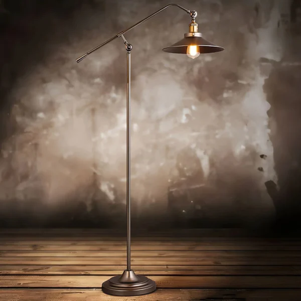 Luminária Chão Loft Estilo Industrial