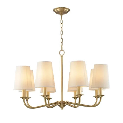 Lustre Vintage Moderno Dourado