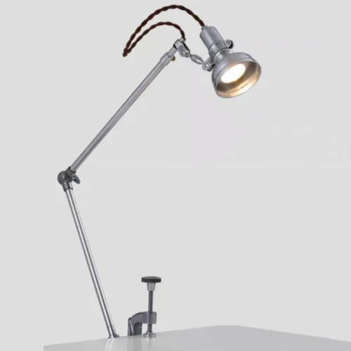Luminária de Mesa Estilo Americano Braço Longo