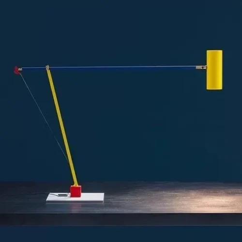 Luminária Mesa Minimalista Réplica Memphis