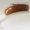 Luminária Sobrepor Ufo Redondo Difusor Branco Leitoso