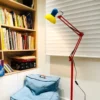 Luminária de Chão Design Clássico Alumínio Articulado