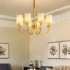 kf-Sb476153d32df41b2836fa458c8258573a Lustre Provençal Dourado Com Cúpula