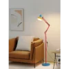 Luminária de Chão Design Clássico Alumínio Articulado