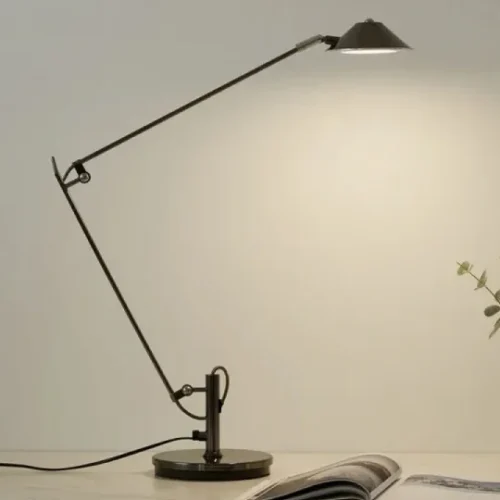 Luminária De Mesa Design Contemporâneo Americano Braço Longo