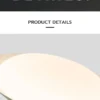 Luminária Sobrepor Ufo Redondo Difusor Branco Leitoso