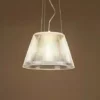 Foto de pendente Bauhaus Vidro Plissado Design Italiano, pendente de vidro bauhaus plissado, catálogo Miresa, loja-de-luminárias-São-Paulo.