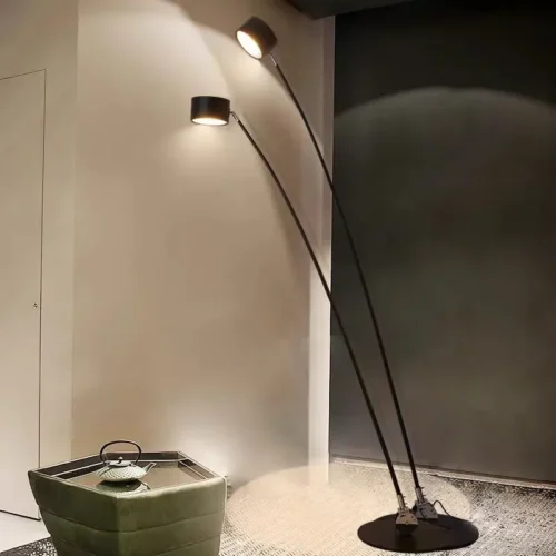 Luminária Piso Réplica Davide Groppi Sampei Pólo Longo