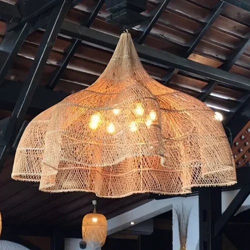 Luminária Rústica Estilo japonês Wabi-Sabi | Miresa São Paulo