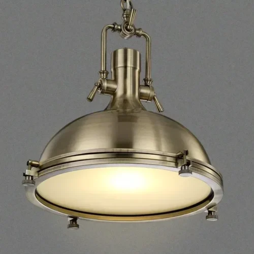 Lustre Pendente Industrial Loft Artesanal Fundida
