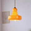 Pendente Design Francês Retro De Vidro