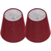 Conjunto 2Pçs Cúpula Para Abajur