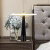 Abajur Metal Minimalista Cúpula Disco Dourado