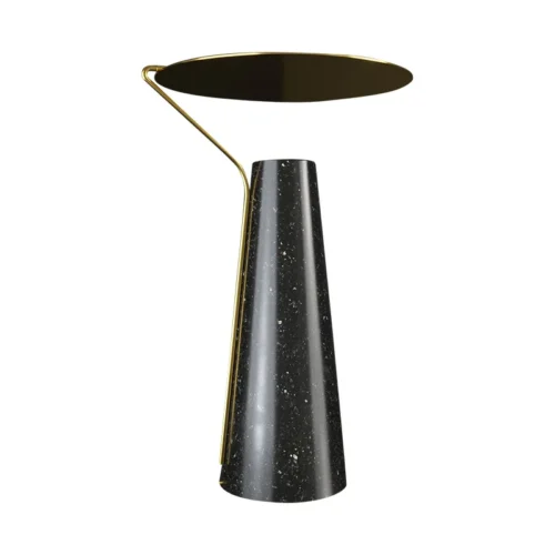Abajur Portátil Elegante Slim Preto