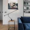 kf-S1957a0169c47411d986b8dcf436f7632X Luminária de Mesa Contemporâneo Preto Design Ajustável