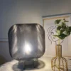 Abajur Contemporâneo Elegante De Vidro Translúcido