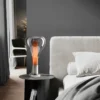Abajur Moderno De Vidro Modelo Gota D'Água
