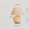 Abajur Cerâmica Design Wabi Sabi