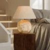 Abajur Cerâmica Design Wabi Sabi