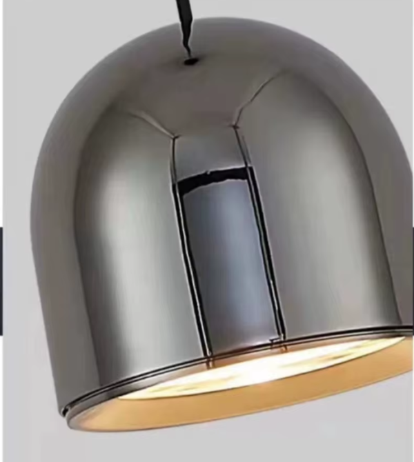2 - Pendente Basic De Alumínio e Luz LED Para Bancadas dourado miresa Pendente Basic De Alumínio e Luz LED Para Bancadas