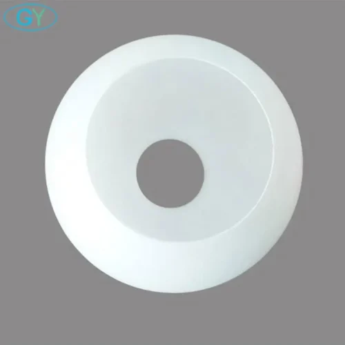 Globo De Vidro Branco Leitoso de Reposição De Luminárias