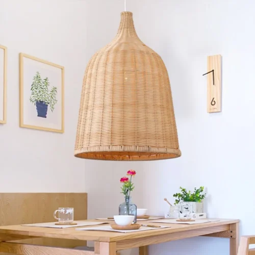 Pendente Bamboo Artesanal Redondo Design Moderno | Comprar com Frete Grátis