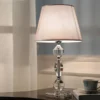 Abajur Design Clássico Vidro Cristal