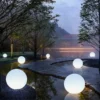 Luminária Bola Para jardins Resistente a Água