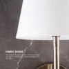 kf-Sffddf6d8e86f498bbdca30a82c233f9bx Arandela Clássica Design Americano Com Cúpula Modelo Abajur Tecido Forma Cônico