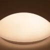 3 luminaria de sobrepor de vidro branco leitoso para cozinhas e quartos miresa 2 Luminária Moderno Sobrepor de Vidro Branco Fosco Para Salas de TV, Quartos, Cozinhas e Banheiros
