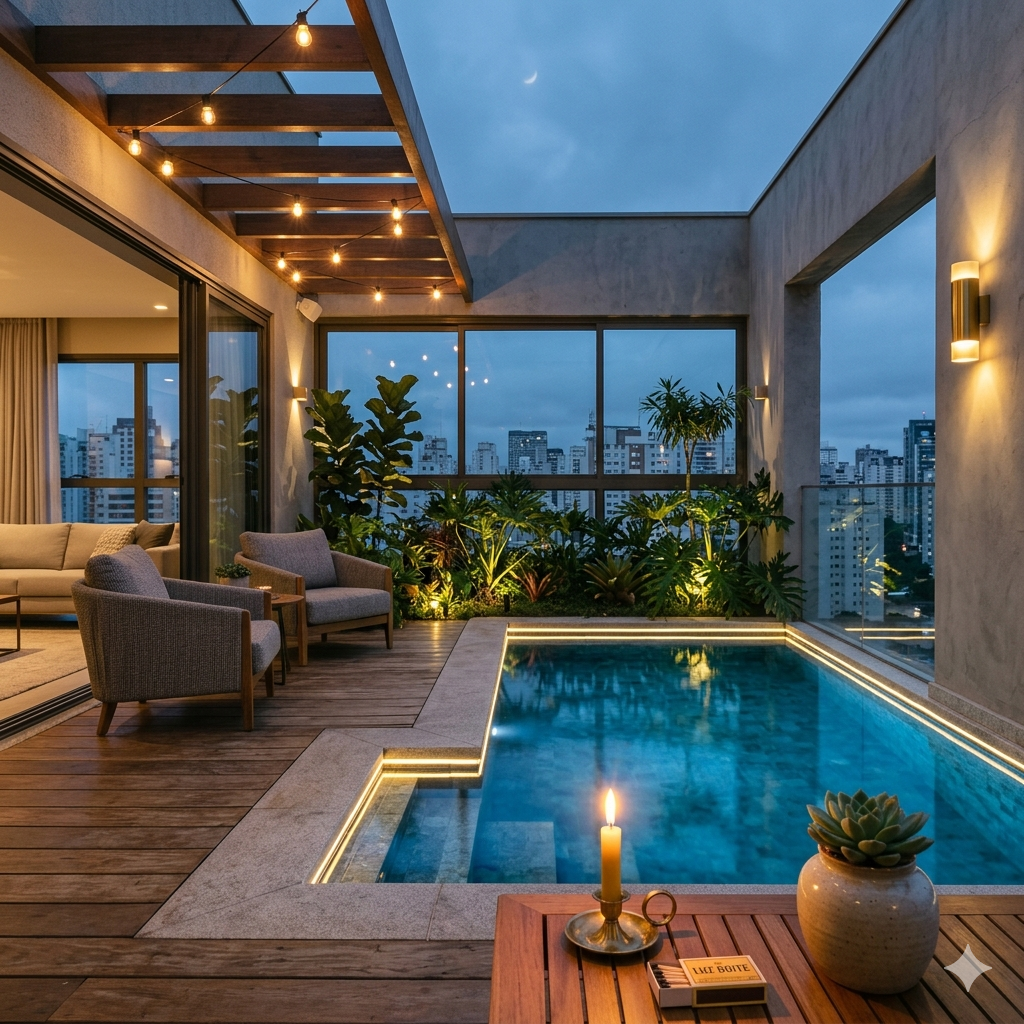 Jardins Varandas Piscinas