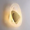 Arandela Moderna Ovóide Cristal Luz Led